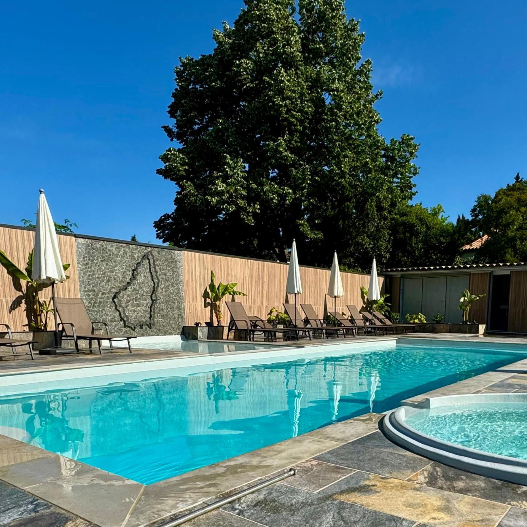 Logis Hotel Restaurant Bellevue Saint-Martin-dʼArdèche Kültér fotó